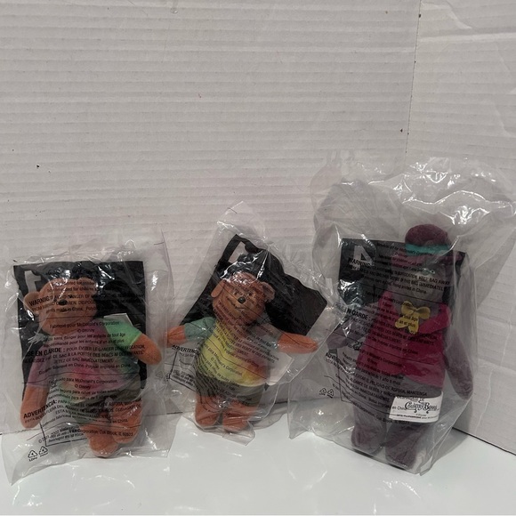 Lot of 3 McDonald ‘s Disney Country Bears 2001 Happy Meal toy - Picture 1 of 9